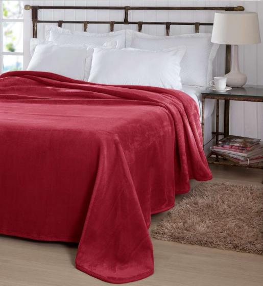 Frazada (manta) Raschel Liso King Corttex 2,20 x 2,40 Digi Marketplace